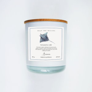 Help The Ocean 'Manta Ray' Soy Candle