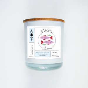 Zodiac 'Pisces' Soy Candle