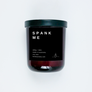 Cheeky Note 'Spank Me' Soy Candle