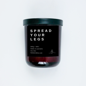 Cheeky Note 'Spread Your Legs' Soy Candle